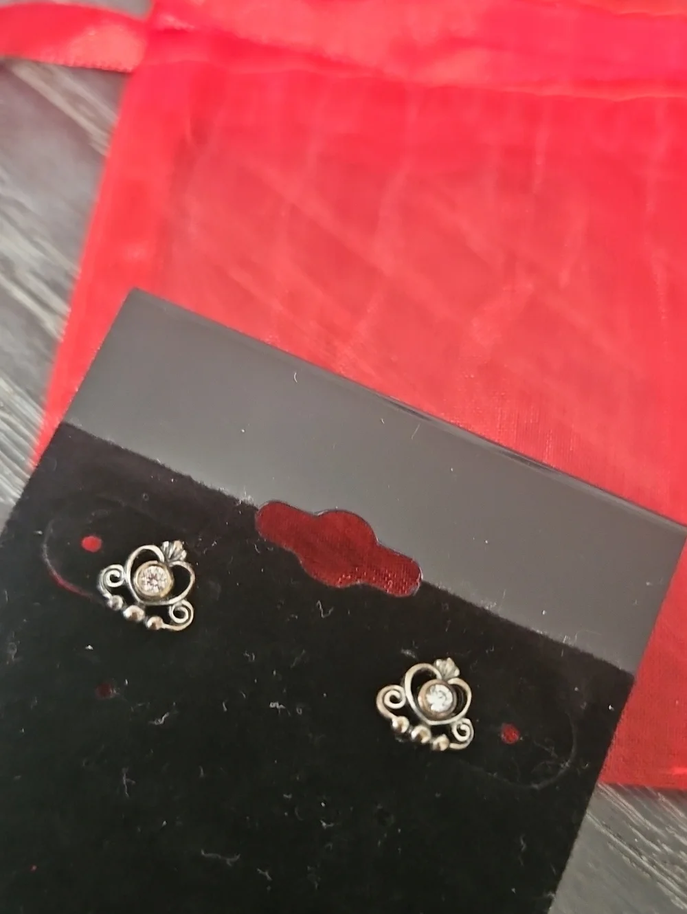 Pandora Princess Tiara Stud Earrings